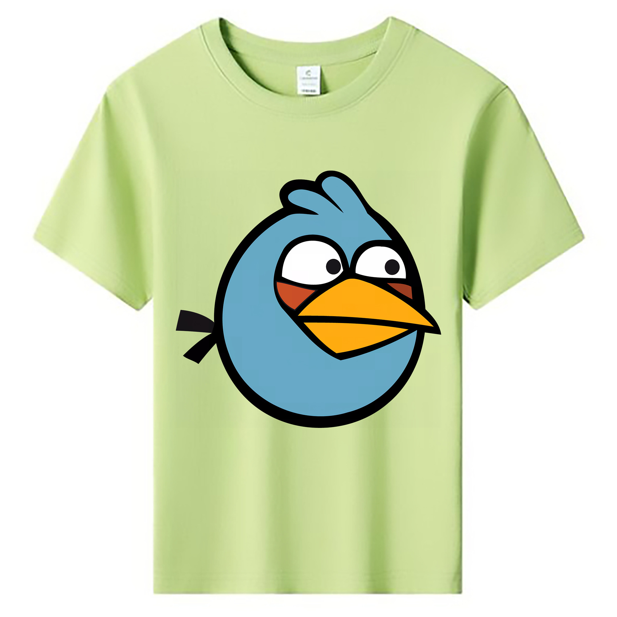 （画像用） Angry Birds アングリーバード 綿100％キッズTシャツ（フロントプリント）